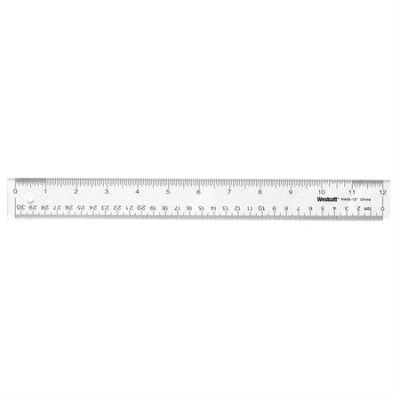 Règle métrique 30 cm en plastique