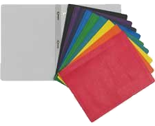 Reliure cartonnée à 3 attaches de type duo-tang